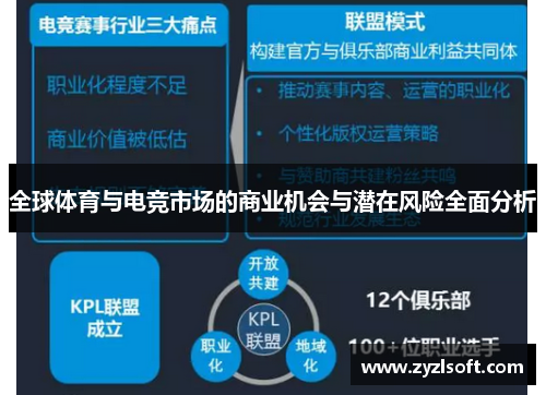 全球体育与电竞市场的商业机会与潜在风险全面分析